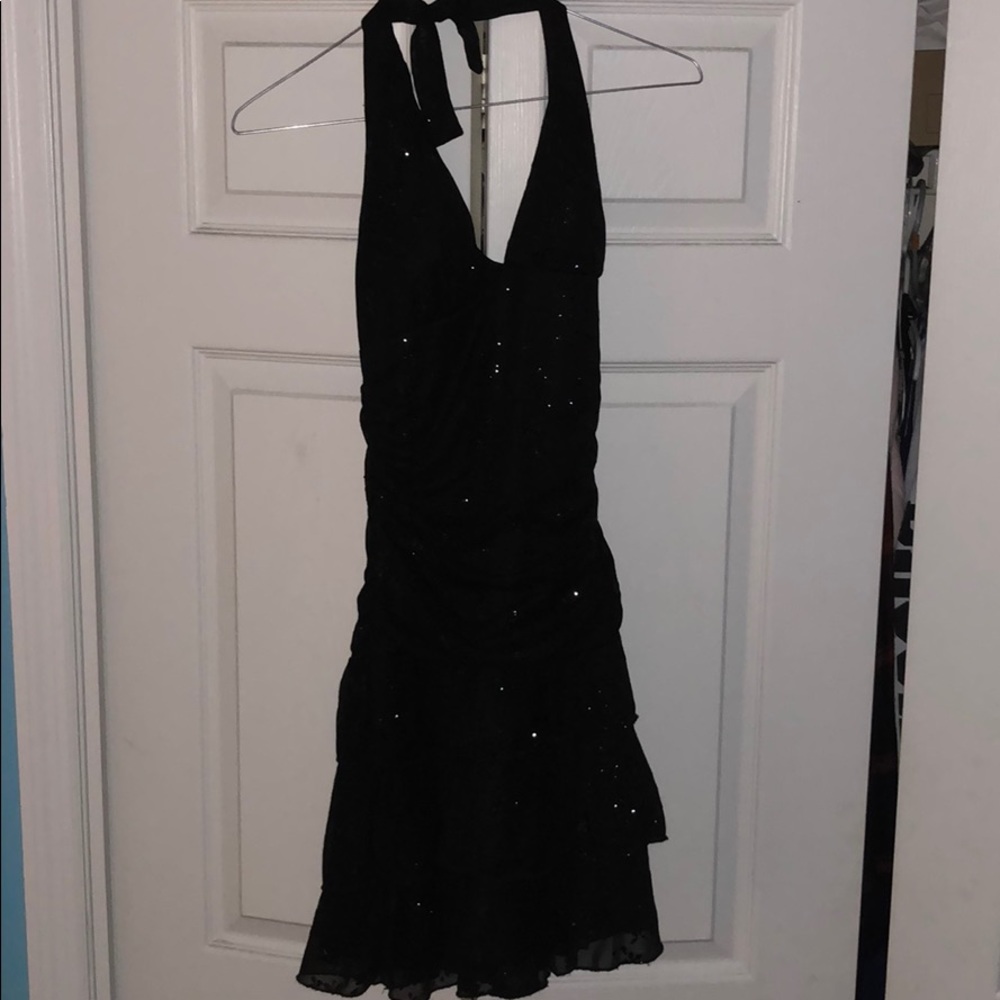 Black sparkly dress